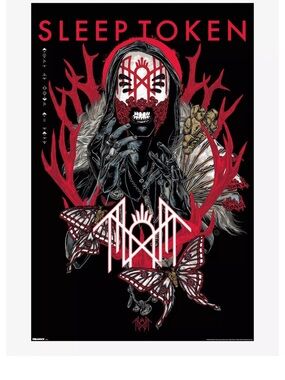 Official Sleep Token Poster- NWT
